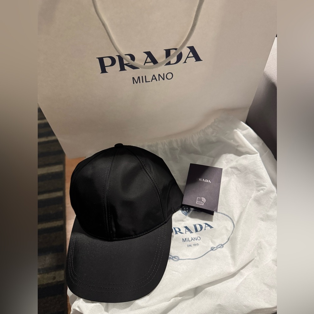 Prada Re-Nylon Baseball Cap